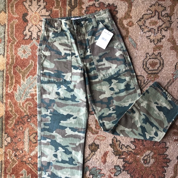 Free People Pants - Free People Camo Printed Pant